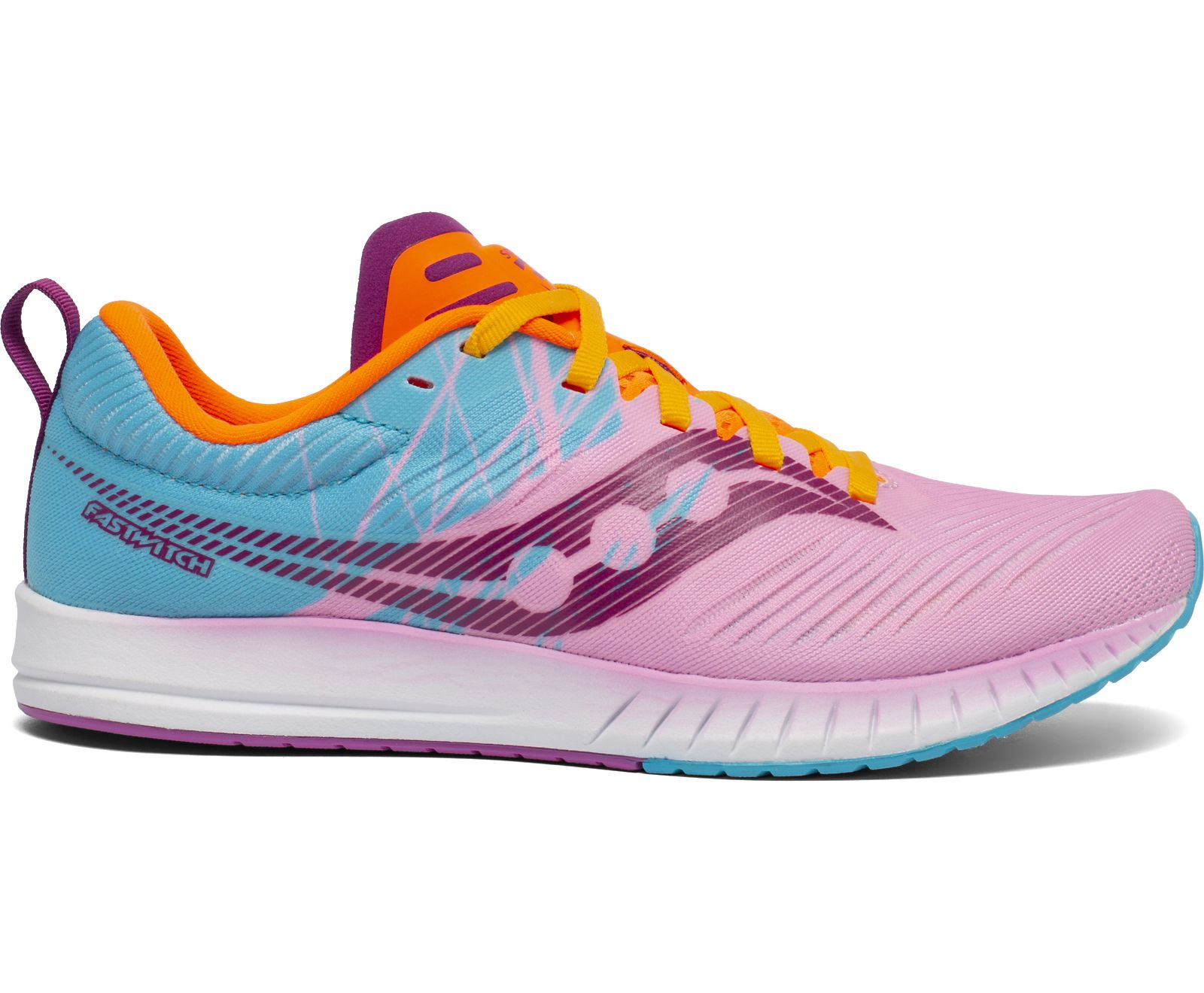 Saucony Fastwitch 9 Women's Running Shoes Pink / Blue / Orange | AU 127VRWD